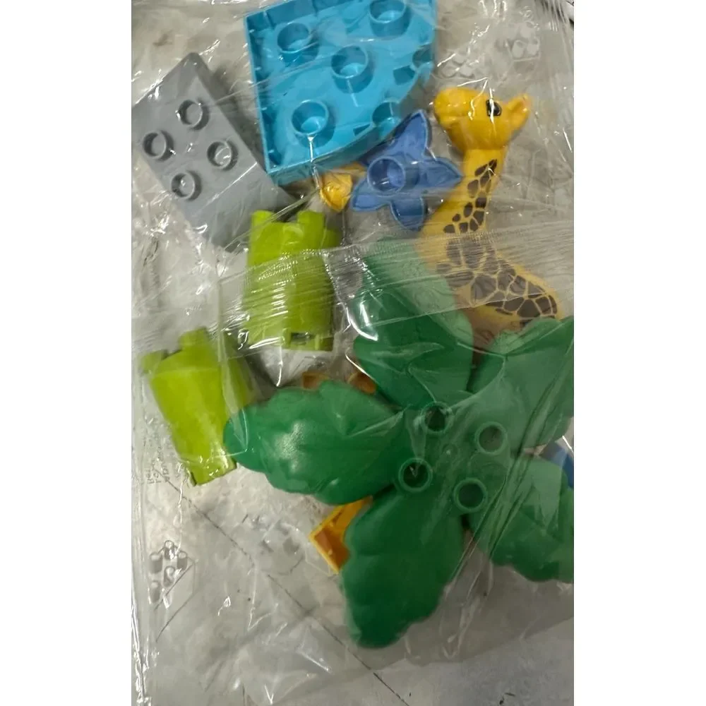 Luckliimomo Building Blocks Plastic Under The Sea Multicolor Whale Fish Seahorse